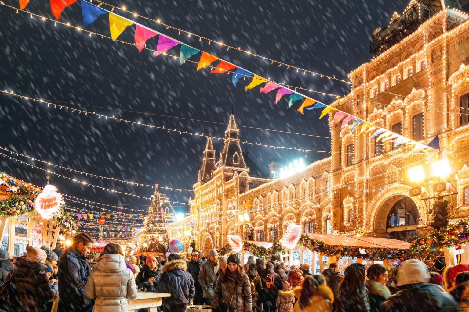 mercatino di natale mosca